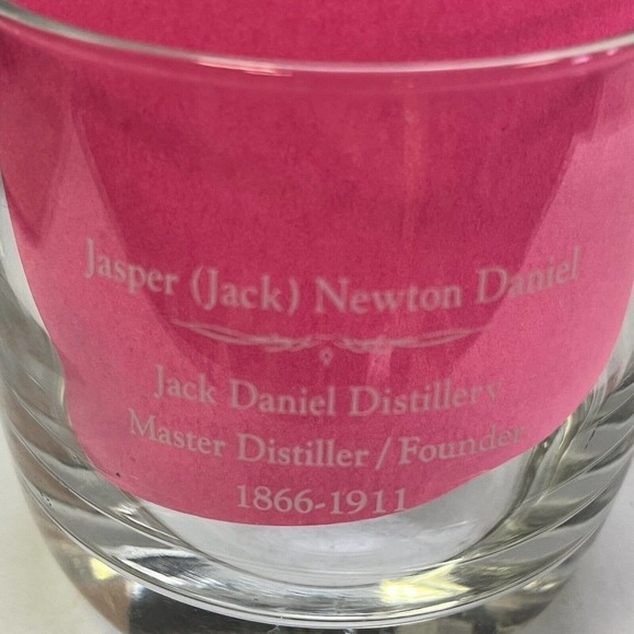 Set of 2 Jack Daniels Signature Glass Rocks Round Tumblers Whiskey Lowball - Picture 5 of 5